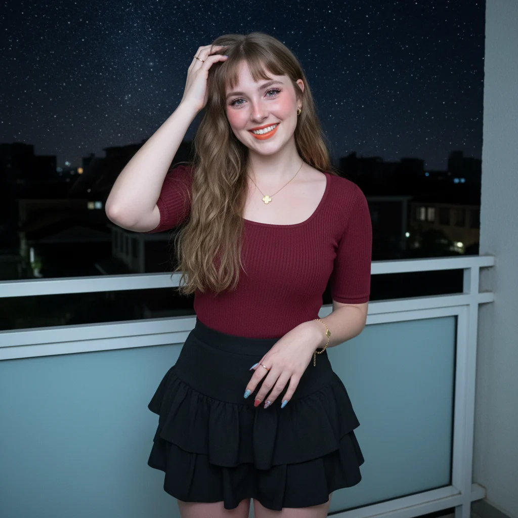 Balcony flash portrait case